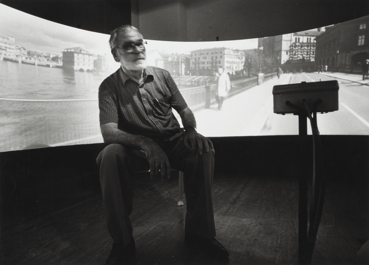 E.A. Heiniger im Testscreening